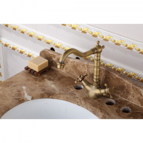 Baterie Lavoar Inalta Bronz Antichizat 1763D Smack [2]