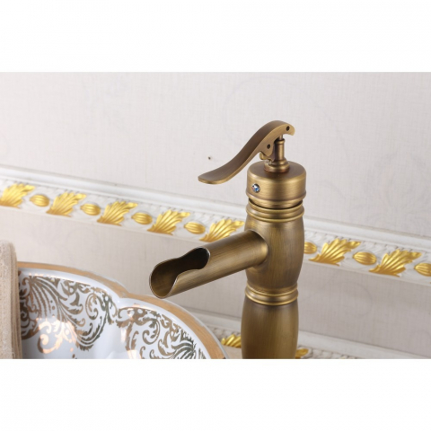 Baterie Lavoar Inalta Bronz Antichizat 1765 Smack [2]