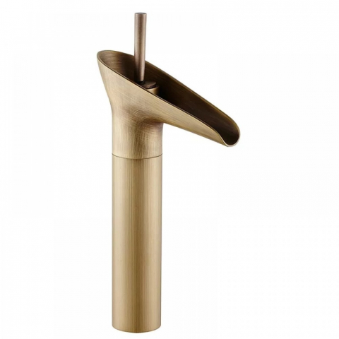 Baterii baie - Baterie Lavoar Inalta Cascada Bronz Antichizat 1764 Smack