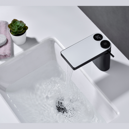 Baterie lavoar Innovative SMK5020-1 design modern cu afisaj temperatura negru Smack [1]