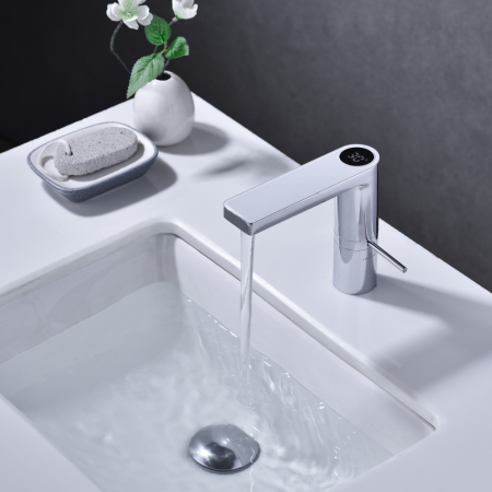 Baterie lavoar Innovative SMK5020 design modern cu afisaj temperatura alb Smack [2]