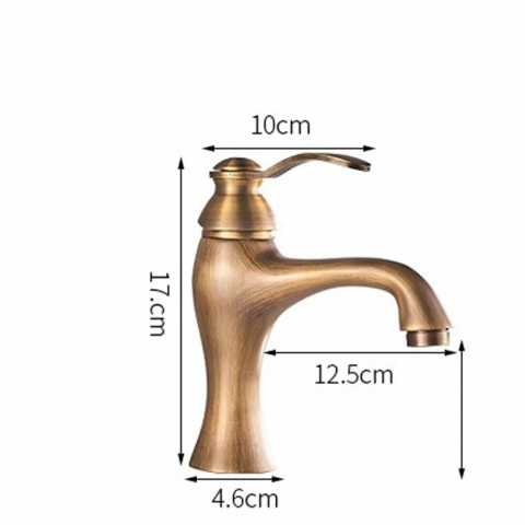 Baterie Lavoar Medie Bronz Antichizat 1762D Smack [1]