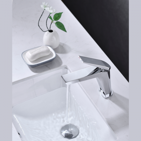 Baterie lavoar Minimal Concept SMK5006 design modern cromat Smack [1]