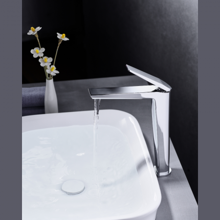 Baterie lavoar Minimal Concept SMK5007 design modern inalta crom Smack [2]