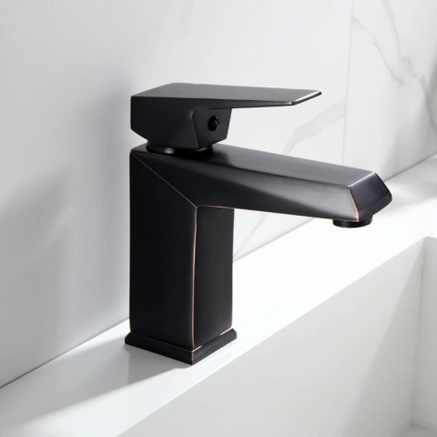 Baterii baie - Baterie Lavoar Negru Antichizat 1745 Smack