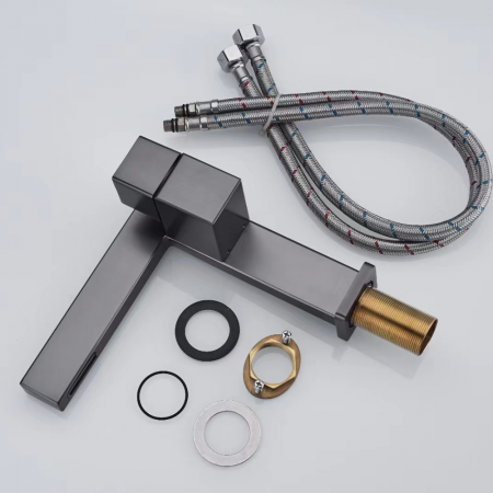 Baterie lavoar Premium Concept SMK5018-1 design modern cu afisaj temperatura negru [3]