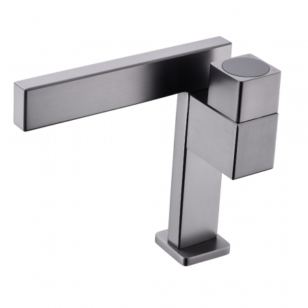 Baterii baie - Baterie lavoar Premium Concept SMK5018-1 design modern cu afisaj temperatura negru