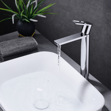 Baterie lavoar Simplicity SMK5002 design modern din alama cromat Smack [1]