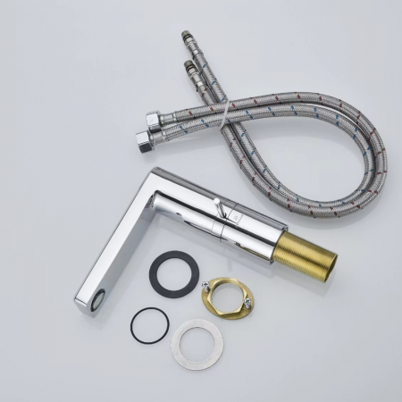 Baterie lavoar Smart Vision AMK5019 design modern cu afisaj temperatura crom Smack [2]