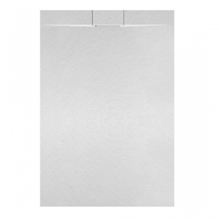 Cadita de dus Smooth Line Design 100x80cm din compozit cu sifon alb GT-10080US-WH  Smack [3]