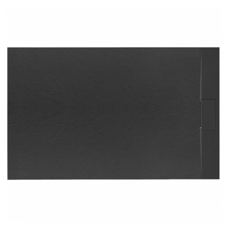 Cadita de dus Smooth Line Design 90x70cm din compozit cu sifon negru GT-9070US-BK Smack [1]