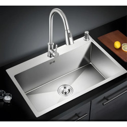 Chiveta multifunctionala cu accesorii incluse HM 5845 Satin 58x45x19 cm [1]