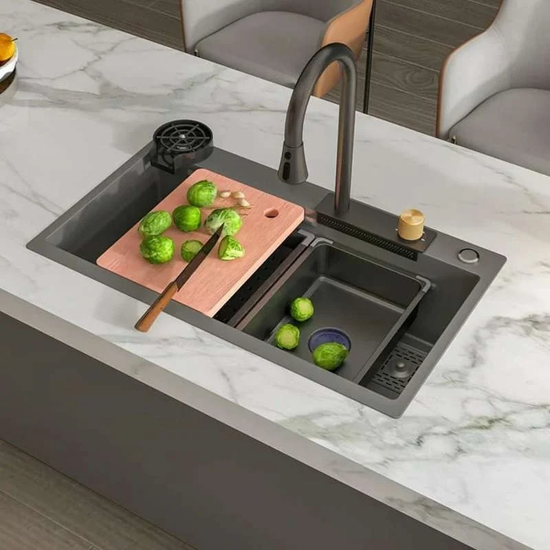 Chiuveta Bucatarie Profesionala Multifunctionala Inox FY 3018 Smack [3]