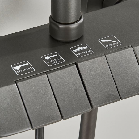 Coloana de dus Smart Simplicity cu afisaj LCD temperatura gri SMK04G Smack [5]