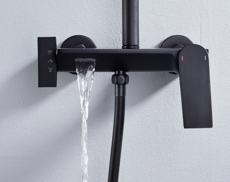 Coloana Dus Negru Mat Smack smk5032 [3]