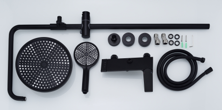 Coloana Dus Negru Mat Smack smk5032 [5]