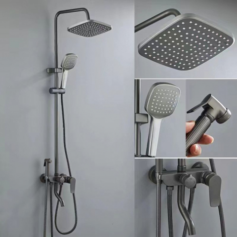 Coloana Dus patru functii Gri Mat 1776gri Smack [1]