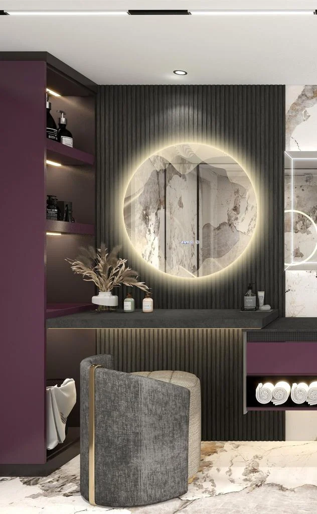 Oglindă Baie LED 80x80 cm cu functie Dezaburire J177 Smack [1]