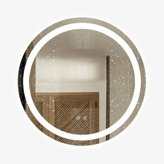 Oglindă Baie LED Premium cu Senzor Touch Lumina Rece/Calda/Neutra 90cm 105-90 Smack [1]