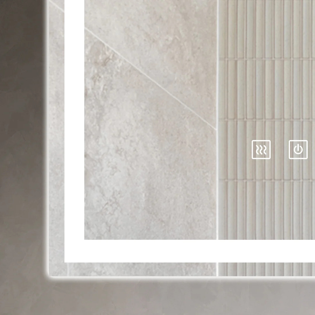 Oglinda LED Si Touch 45 X 60 Cm Cu Functie Dezaburire J32 Smack [2]