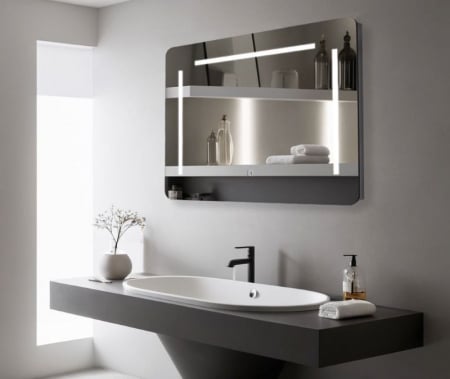 Oglinda LED Si Touch 80 X 60 Cm J184 Smack [1]