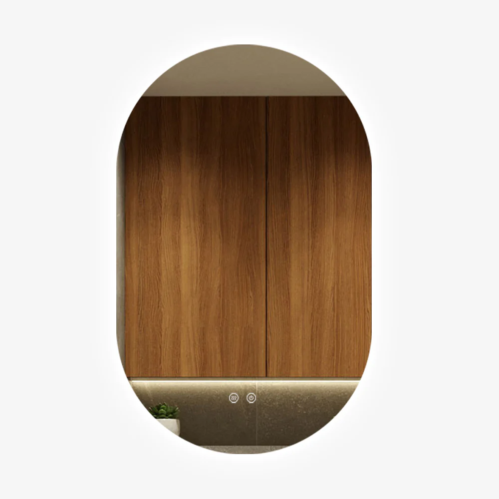 Oglinzi - Oglinda Led Si Touch Cu Functie Dezaburire 3 Tipuri De Lumina Smack 80 X 50 Cm  J120-5080NF