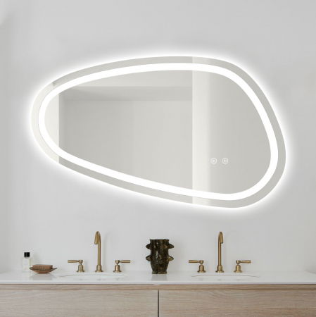 Oglinda Led Si Touch Cu Functie Dezaburire 80 X 45 Cm Smack J118 [5]