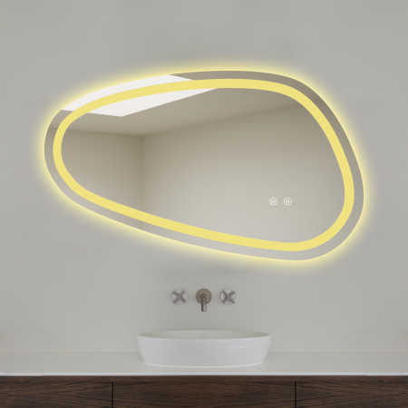 Oglinda Led Si Touch Cu Functie Dezaburire 80 X 45 Cm Smack J118 [4]