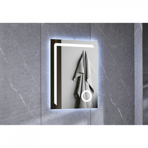 Oglinda Led Si Touch Cu Functie Dezaburire J01 Smack 80x60 cm [2]