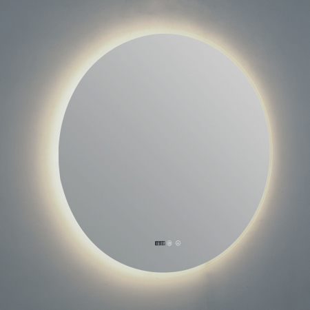 Oglinda LED Si Touch Cu Functie Dezburire Rotunda 90 cm cu trei tipuri de lumina Smack J182-90 [4]