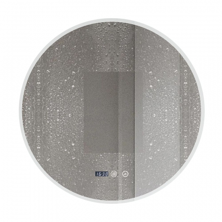 Oglinda LED Si Touch Cu Functie Dezburire Rotunda 80 cm cu trei tipuri de lumina Smack J182-80 [8]