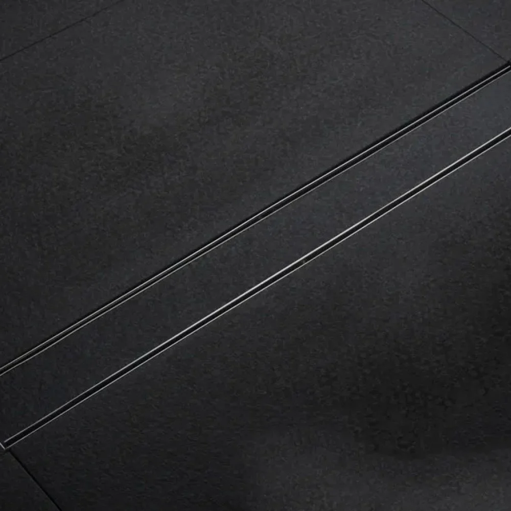 Rigola Dus Faiantabila Negru 55x 400 mm DL-8020 55x400 negru Smack [1]