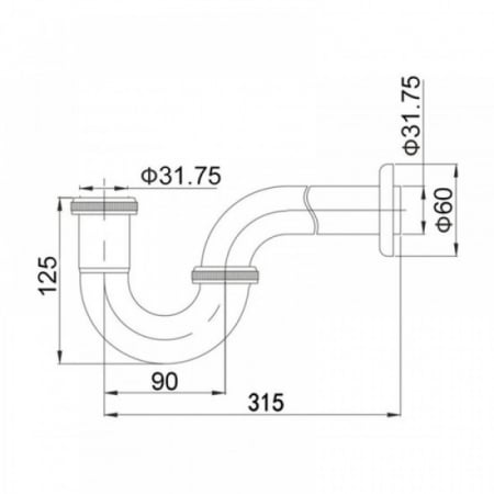 Scurgere Sifon Negru Smack Esn8409 F [2]
