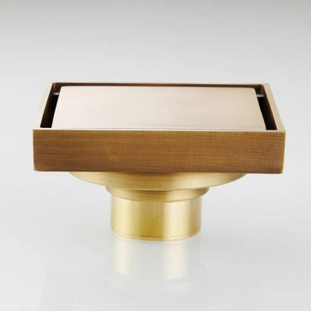 Sifon pardoseala sistem antimiros, Alama Smack 100 mm Bronz Antichizat 8764FG [2]