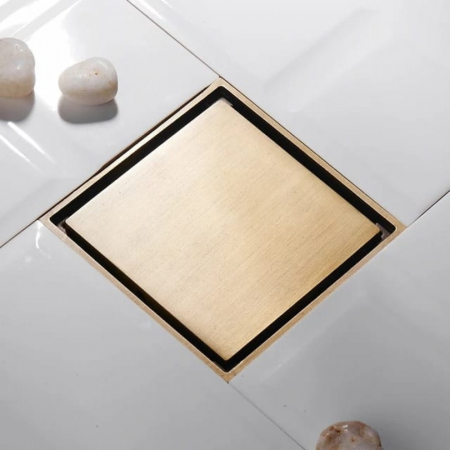 Sifon pardoseala sistem antimiros, Alama Smack 100 mm Bronz Antichizat 8764FG [3]