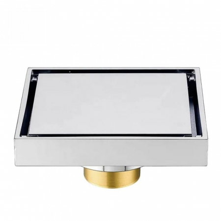 Baterii baie - Sifon pardoseala sistem antimiros Alama Smack 100 mm Cromat 8764DD