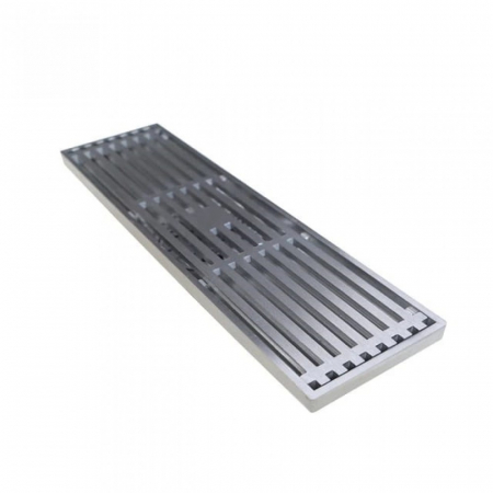 Sifon pardoseala sistem antimiros Alama Smack 30x10 cm Cromat tip Rigola DL-8002dd [3]