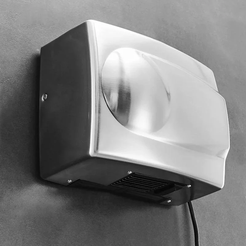 Uscător de Mâini cu Senzor 1500W Aer Cald/Rece Inox Mat 298B Smack [4]