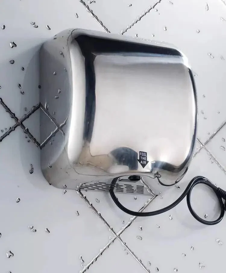 Uscător de Mâini Profesional cu Senzor 1800W Inox Satinat Carcasă Metalică 8642 Smack [1]