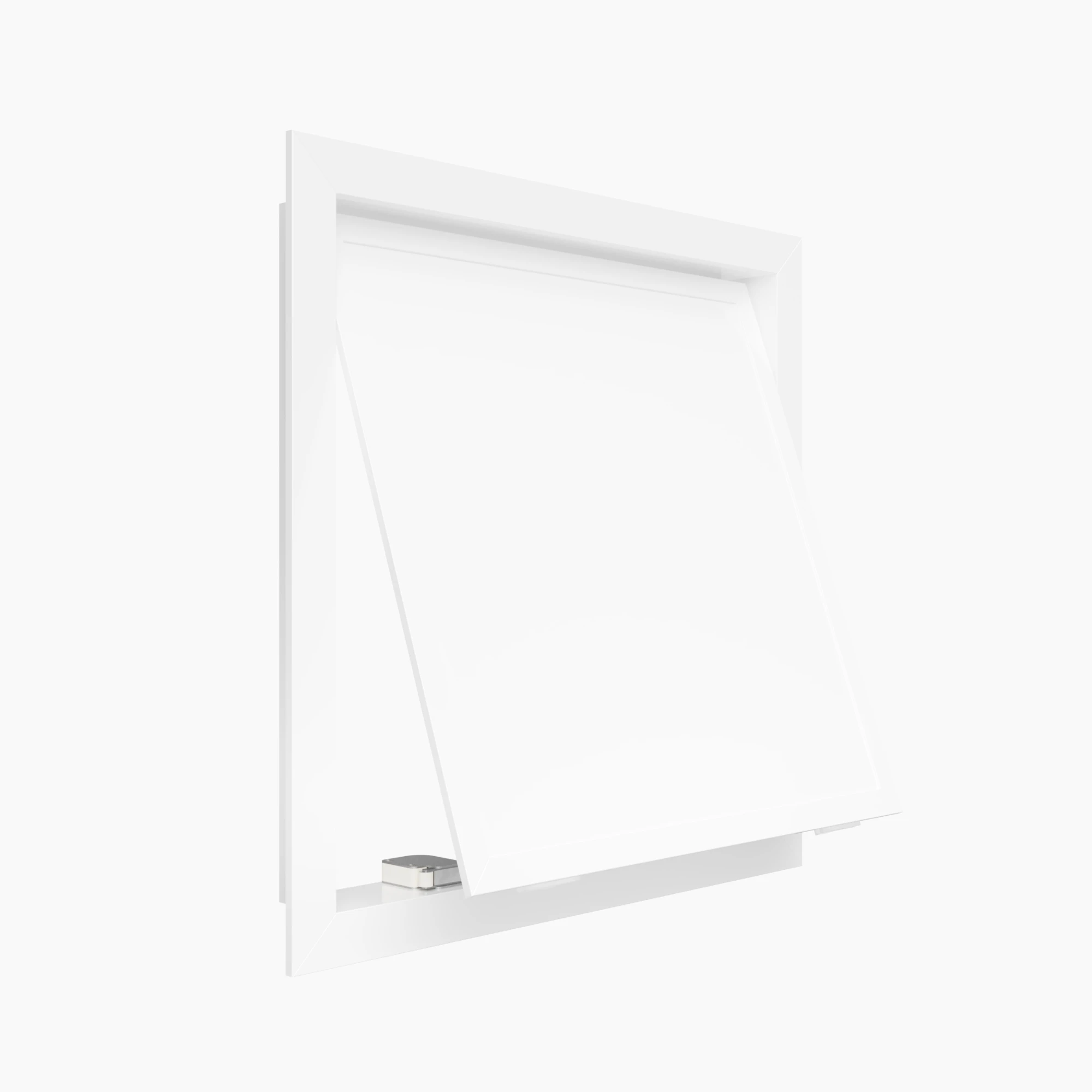 Usa de vizitare din aluminiu model AD cu deschidere click