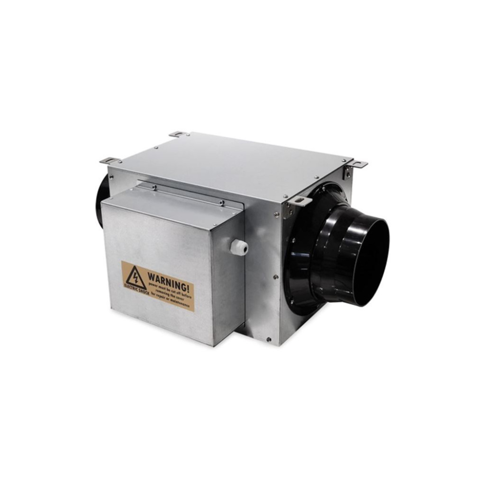 Baterie electrica pentru tubulatura Nobus NBS-EC100, debit aer maxim 1000 mc/h, 230V, putere maxima 2.4 kW, 2 trepte [1]