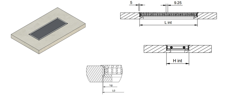Grilă liniară de pardoseală WAVE – Ventilație eficientă și design modern [5]