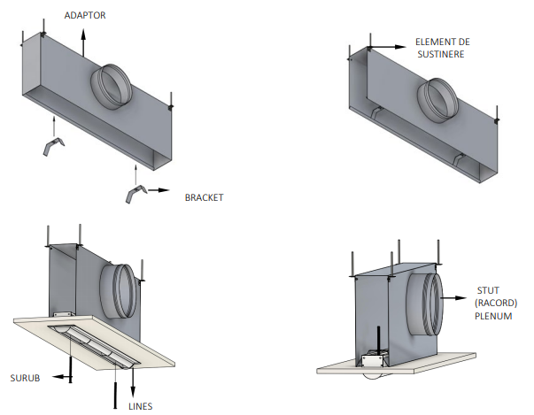 Difuzor de aer LINES - Ventilație cu Duze Liniare Pivotante pentru Spații Generoase | Design Funcțional și Estetic [5]