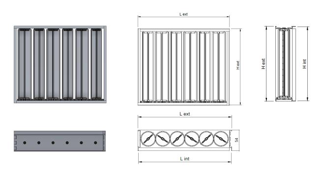 OBD - Registru de Reglaj din Aluminiu - Reglare Debit Aer pentru Grile și Difuzoare [2]
