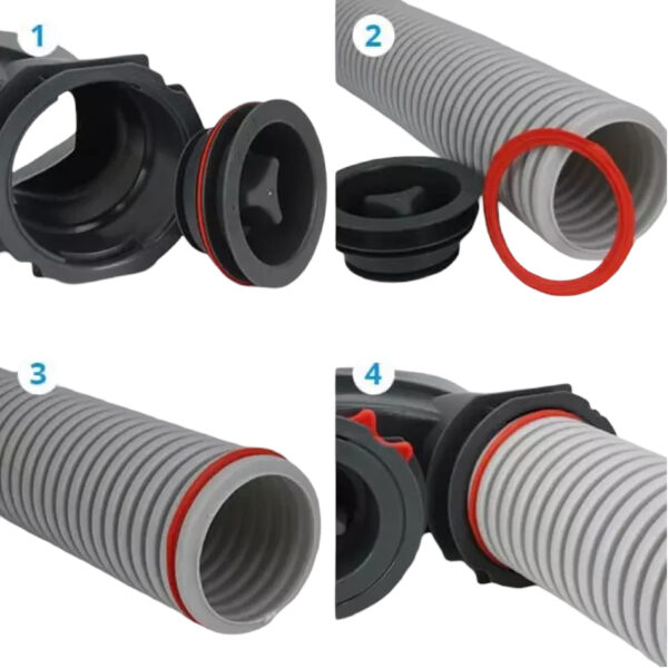 Tubulatura ventilatie antibacteriana Heatpex Aria Connect, 50m lungime, diametru 90mm [3]