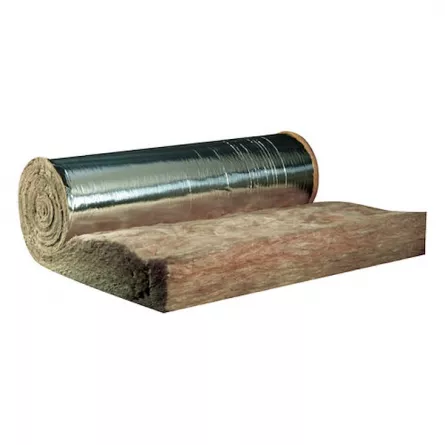 Vata minerală bazaltică LM Eco Alu 5 cm – 5 m²/rolă [1]