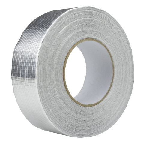 Accesorii - Bandă adezivă din aluminiu Ranforsata până la 90 °C, întărită, 50 m