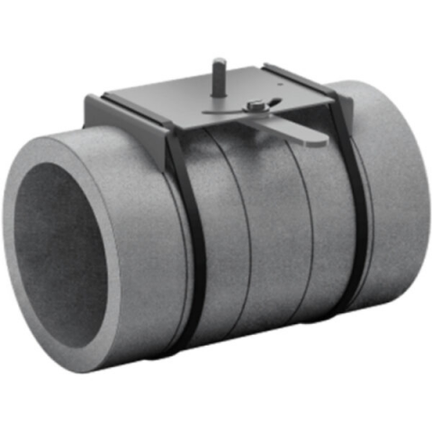 Sisteme de ventilație Recuperatoare de Caldura - Conector clapeta reglaj ADURO pentru sisteme de ventilație – diametru D125