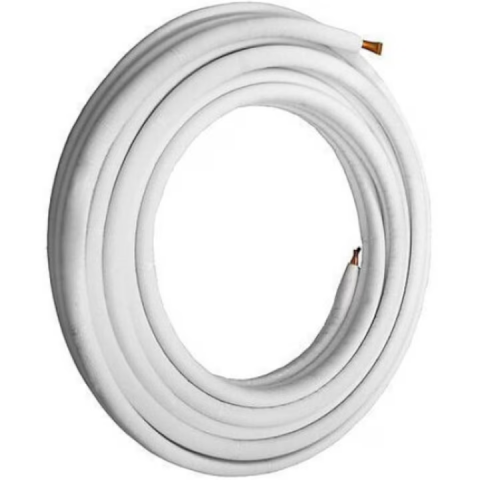 Aer Conditionat - Accesorii - Colac Ţeavă 9,52 x 0,7  (3/8") cupru preizolată  - pres. exercitiu 56 bar