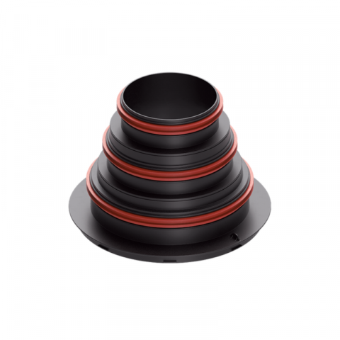 Sisteme de ventilație Recuperatoare de Caldura - Conector vertical la distribuitor ventilatie Heatpex Aria Connect, diametre 125/160/200 mm